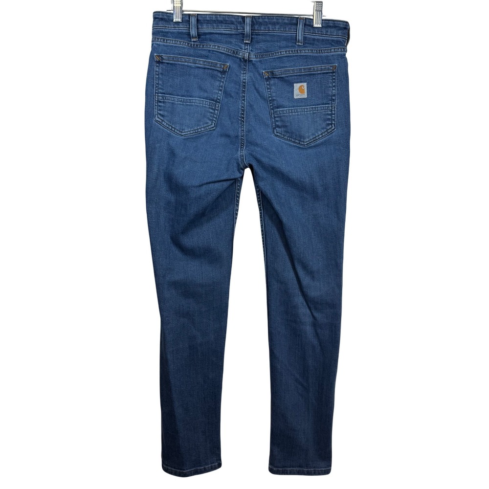 Carhartt Slim Fit Jeans Womens 8 Regular Blue‎ Denim Medium Wash BD4976-W - Picture 10 of 13